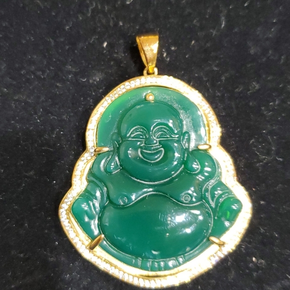 Jade Buddha pendant - Picture 2 of 4